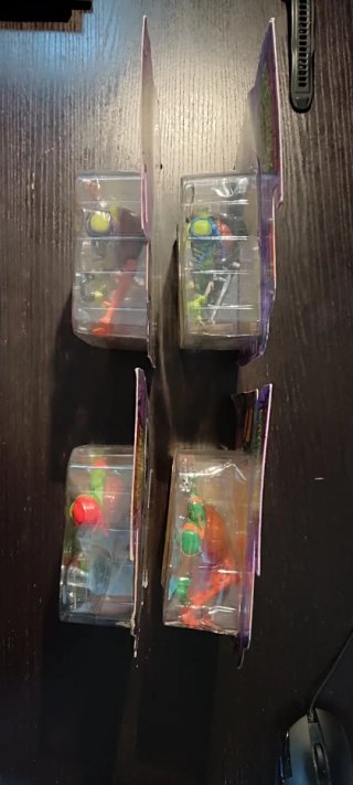 Lote Figuras Tortugas Ninja Mutant Mayhem