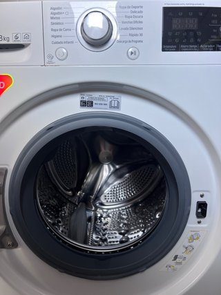 Lavadora LG Direct Drive 8kg Carga Frontal