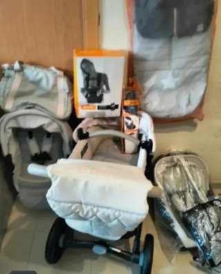 Cochecito Jane Muum 3 piezas + Accesorios