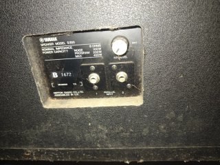 Altavoces Yamaha S300 3 vías