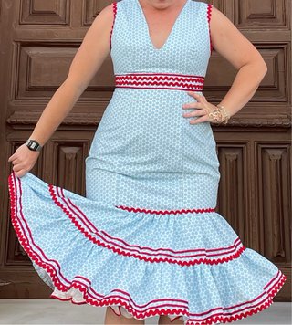 Traje de Flamenca Talla 44-46