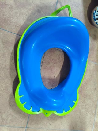 Adaptador WC Azul y Verde