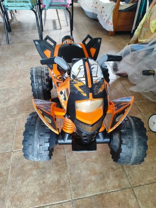 Quad infantil a batería (No carga)