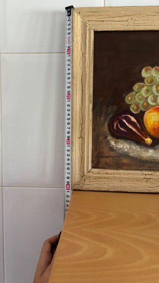 Cuadro de Frutas al Óleo