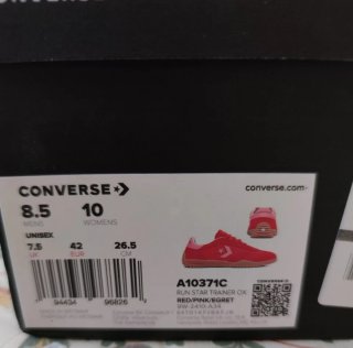 Converse All Star Rojo y Rosa