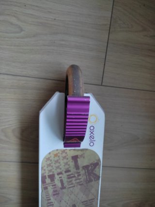 Patinete Oxelo morado y blanco