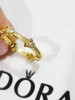 Anillo Pandora Disney Mickey Minnie T56