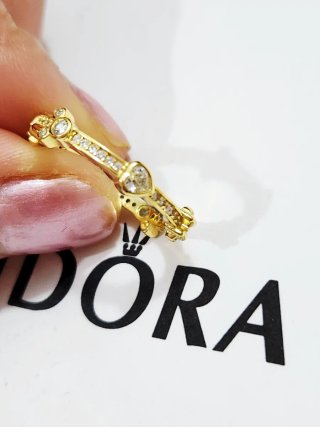 Anillo Pandora Disney Mickey Minnie T56