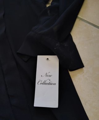 Blusa nera donna