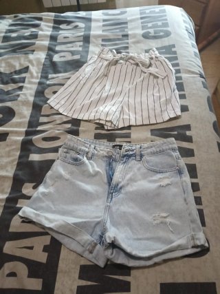 Ropa chica sin estrenar y un uso