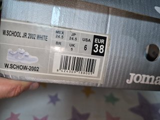 Tenis Joma Blanco Talla 38 Nuevos