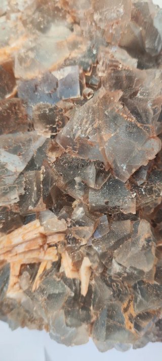 Lote de dos fluoritas Azul de Asturias