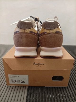 Zapatillas Pepe Jeans Beige y Marrón NUEVAS T40