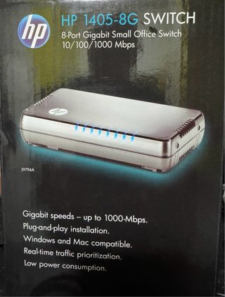 HP 1405-8G Switch 8 Puertos Gigabit