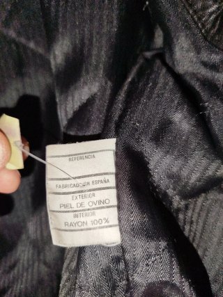 2 Cazadoras Piel Vintage Gris y Negra