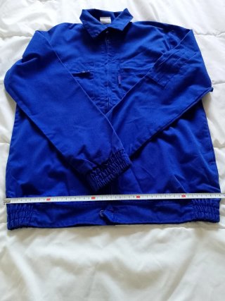 Chaqueta de trabajo azul