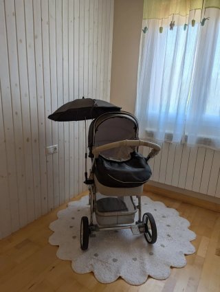 Trío Bebecar + sombrilla + burbuja