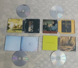 Lote 6 CD's: 2 de The Doors, 2 de The Killers, 2 +
