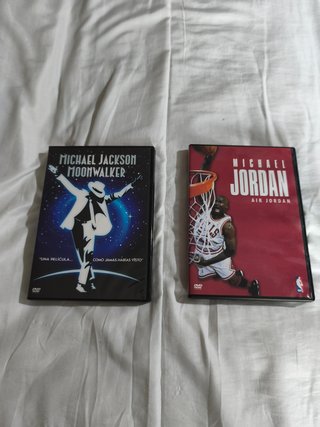 DVD Michael Jordan y Moonwalker