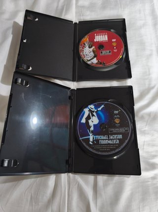 DVD Michael Jordan y Moonwalker