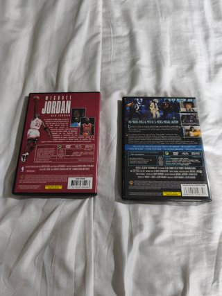 DVD Michael Jordan y Moonwalker