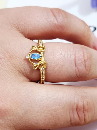 Anillo Cenicienta Disney Pandora T56