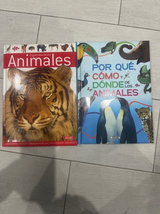 2 Libros infantiles de animales