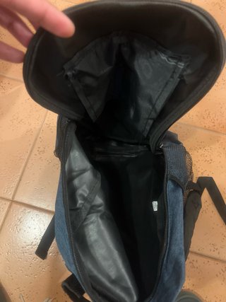 Mochila azul Medina de Pomar