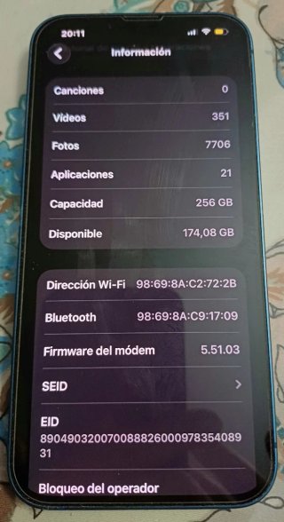 iPhone 13 Azul