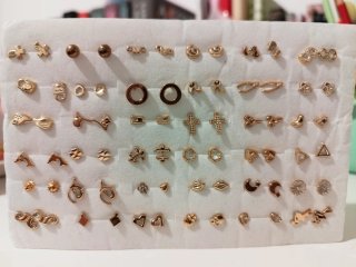 Pack de accesorios | 6 anillos + 44 pendientes