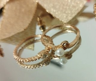 Pack de accesorios | 6 anillos + 44 pendientes