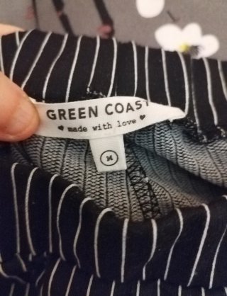 Pantalón rayas Green Coast Talla M buen estado