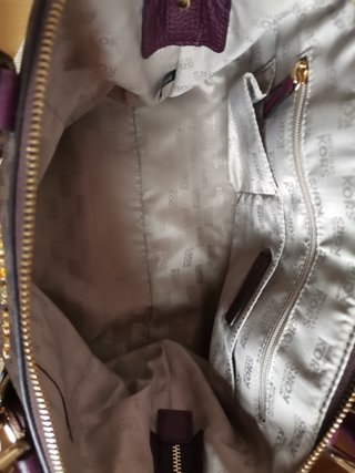 Bolso original Michael Kors Marrón y Morado