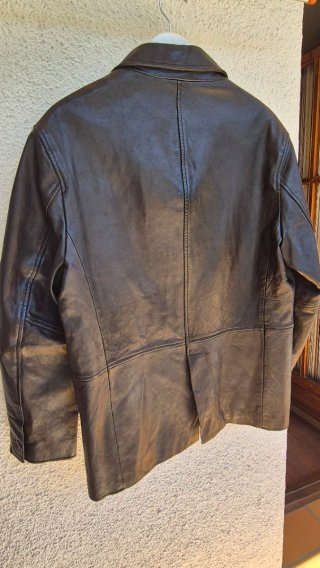 Chaqueta de piel Zara Talla L