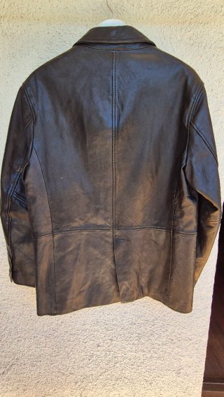 Chaqueta de piel Zara Talla L