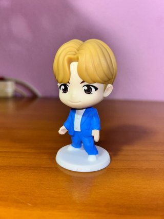 Figuras de BTS Tiny Tan de McDonald's