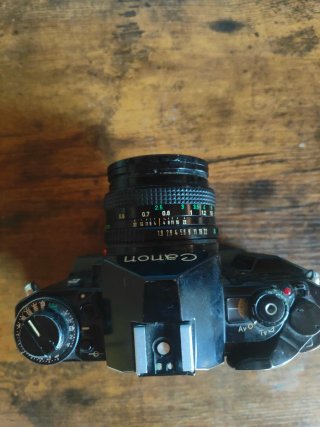 Canon A-1 analogica