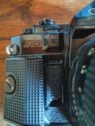 Canon A-1 analogica