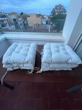 Cojines Exterior IKEA KUDDARNA Beige (Pack de 6)