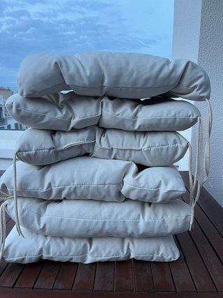 Cojines Exterior IKEA KUDDARNA Beige (Pack de 6)