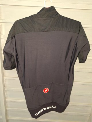 Maillot Castelli Perfetto Rosso Corsa Negro