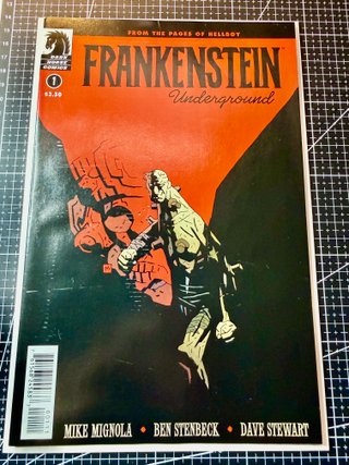 Lote 4 Comics USA Frankenstein Underground Mignola