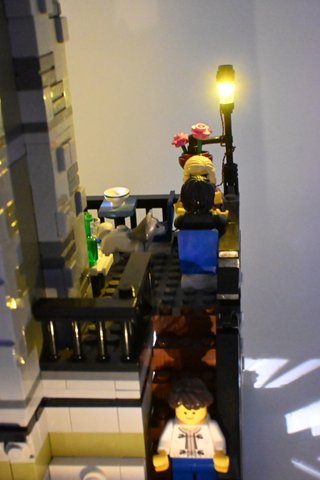 LEGO 10243 Ristorante Parigino + Luci