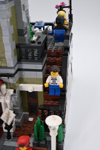 LEGO 10243 Ristorante Parigino + Luci