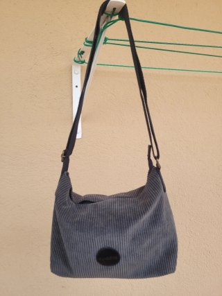 Bolso CUIROTS Gris Pana