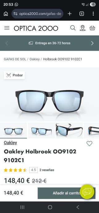 Gafas de sol Oakley polarizadas