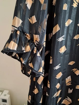 Vestido Niza gasa estampado