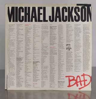 MICHAEL JACKSON - BAD - VINILO