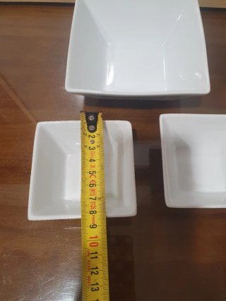 Juego de 3 cuencos para salsas