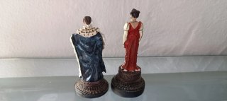 Set de figuras de plomo ajedrez